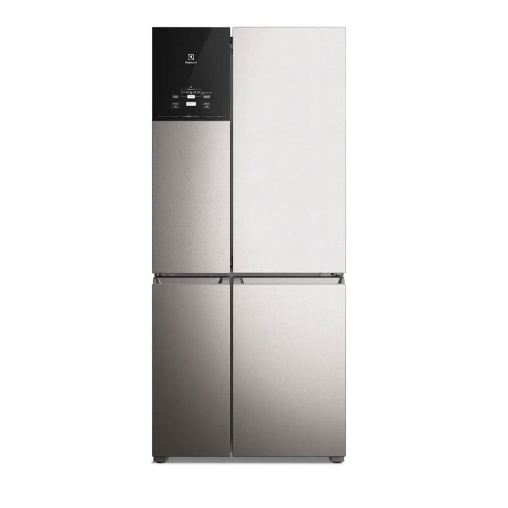 Refrigerador Electrolux 621 Lts. IQ8S No-Frost Inverter 4 Puertas Color Gris Oscuro