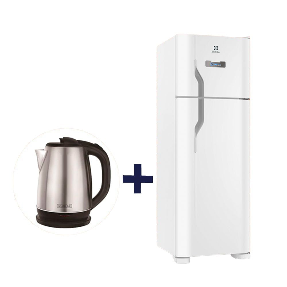 Combo Refrigerador Seco Electrolux TF40 de 310 Ltr. + Caldera Eléctrica Electrolux