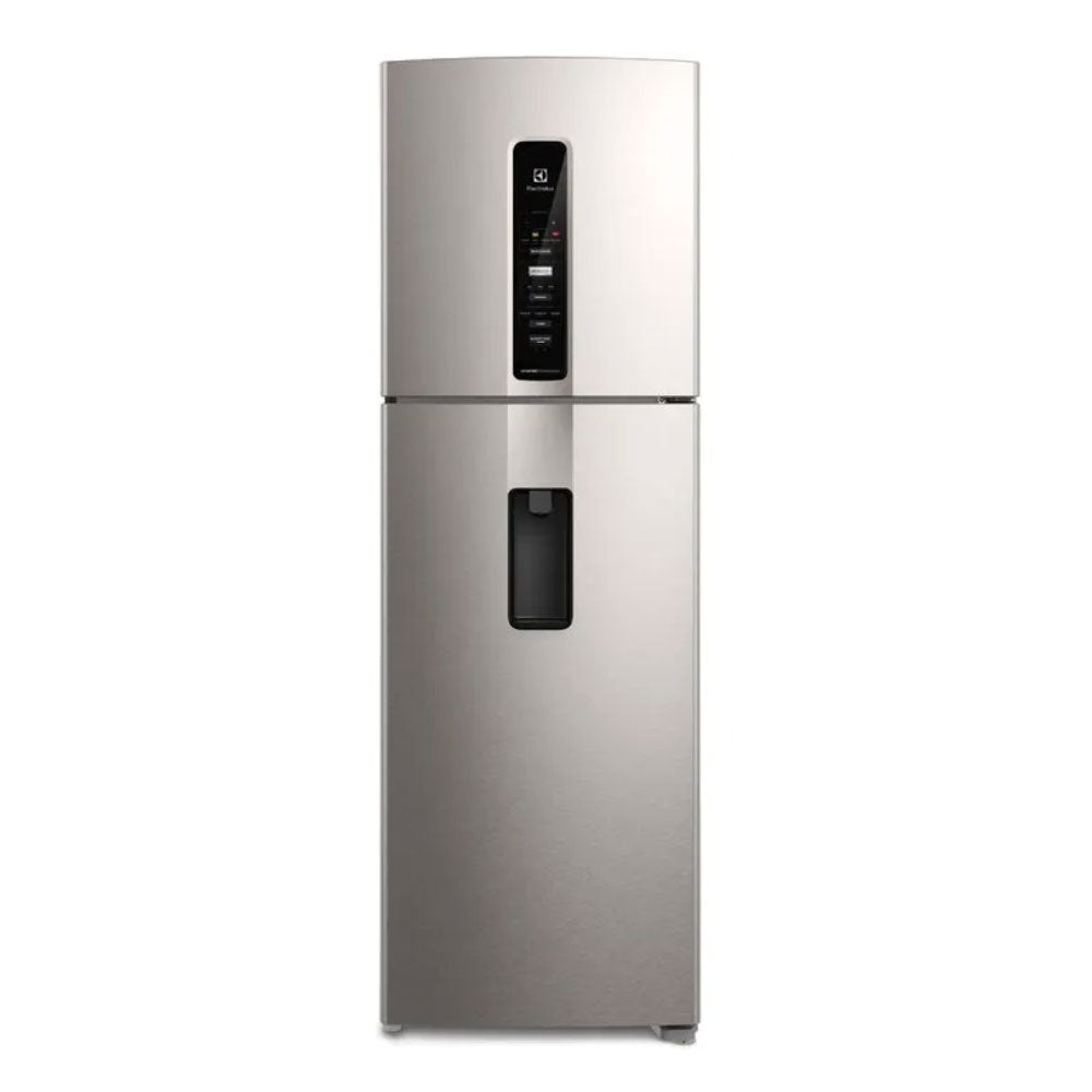 Refrigerador Superior Electrolux 409L Inverter con AutoSense Gris