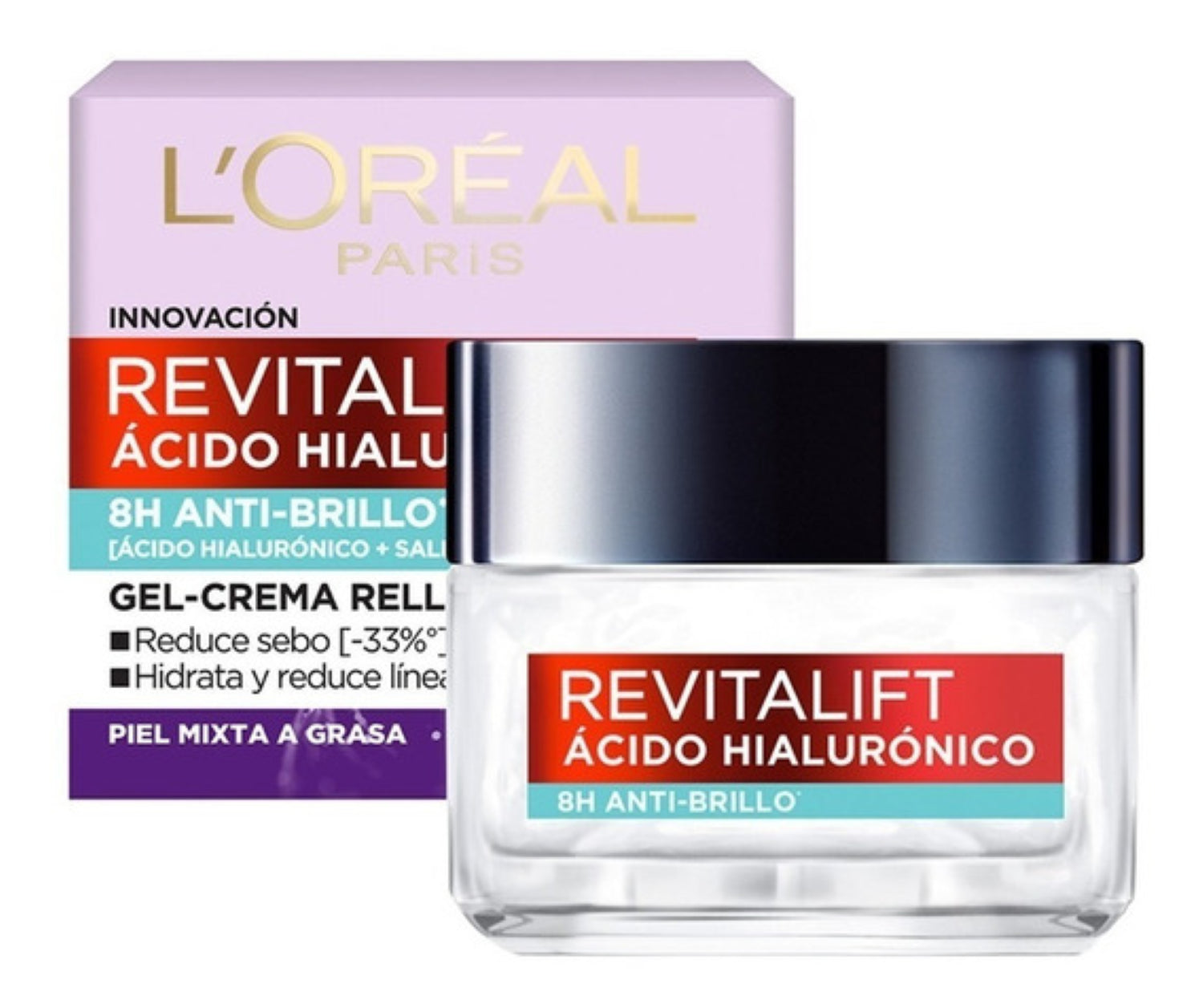 Gel Loreal Revitalift Ácido Hialurónico 50ml