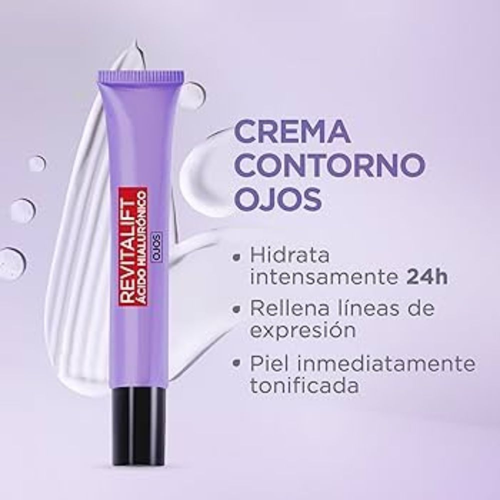 Crema para Ojos Revitalift Ácido Hialurónico 15ml