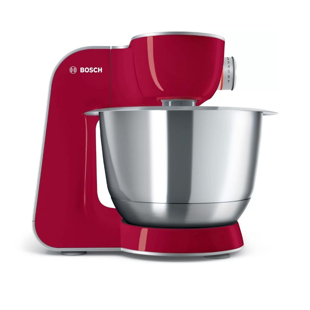 Robot de Cocina Bosch MUM 5 1000W  Rojo-Plateado