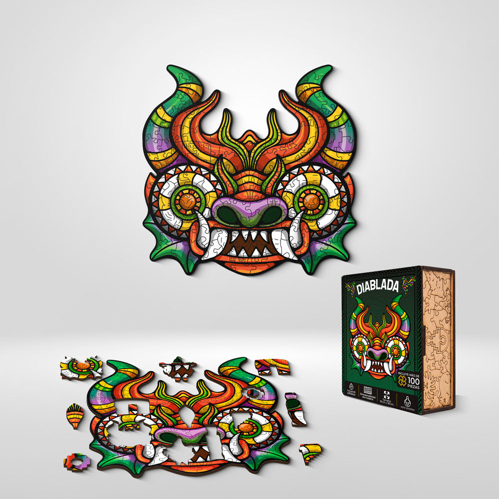 Rompecabezas de Madera Ayni Puzzles Diablada B