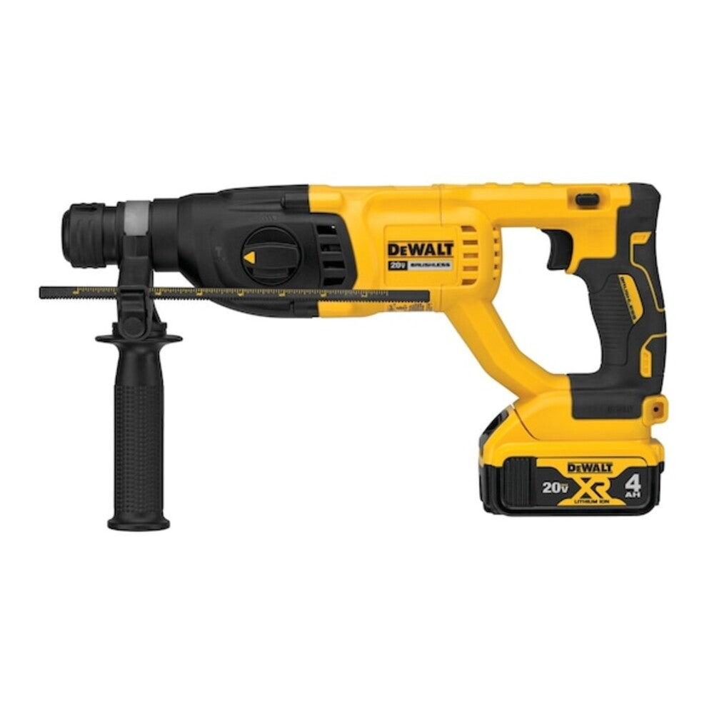 Rotomartillo Combinado SDS PLUS Dewalt de 1" 26mm Inalámbrico 20V MAX* 2.6J con Baterías de 4.0Ah