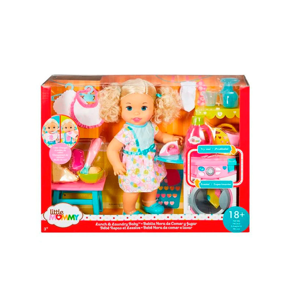 Set de Juego Almuerzos Mattel Lavandería de La Pequeña Mamá