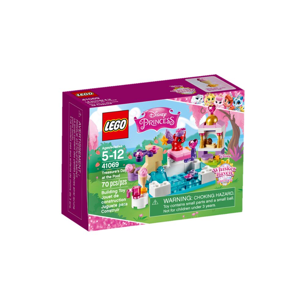 Set Dia del Tesoro en la Piscina LEGO Princesa de Disney 41069 de 70 Piezas