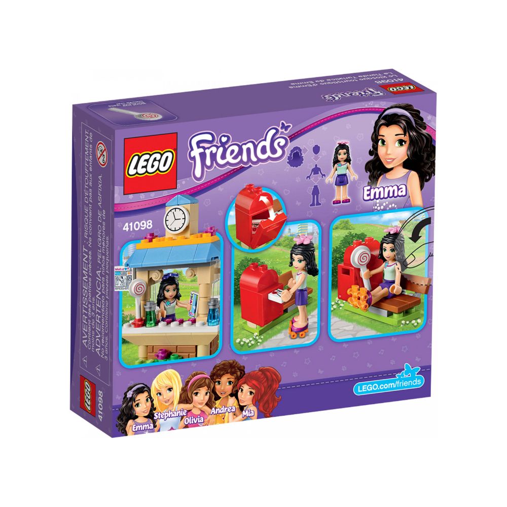 LEGO FRIENDS EMMAS TOURIST KIOSKO   98 Piezas