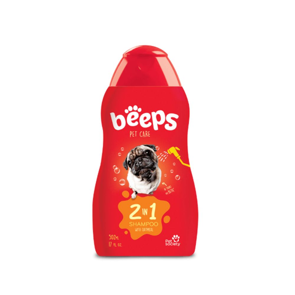 Shampoo y Acondicionador 2 en 1 para Perros Beeps