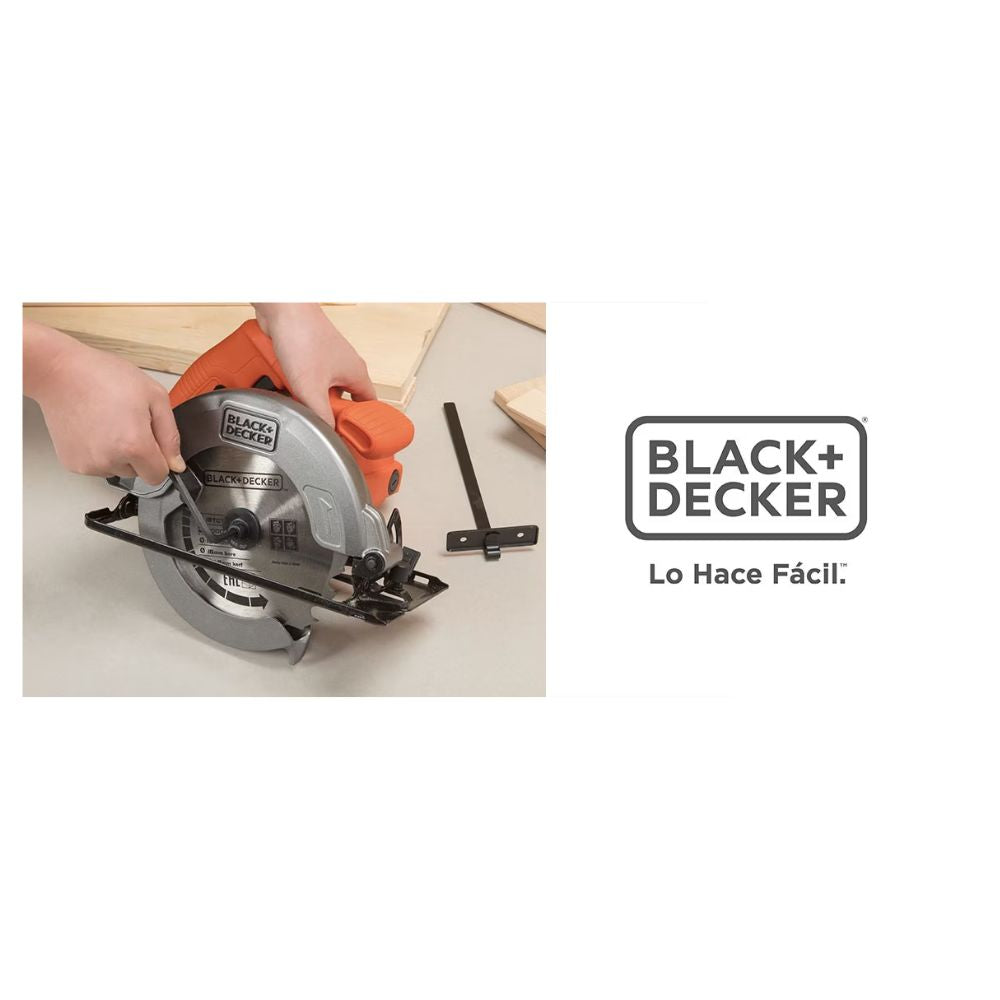 Sierra Circular para Mármol Black and Decker 7-1/4″ de 1400W