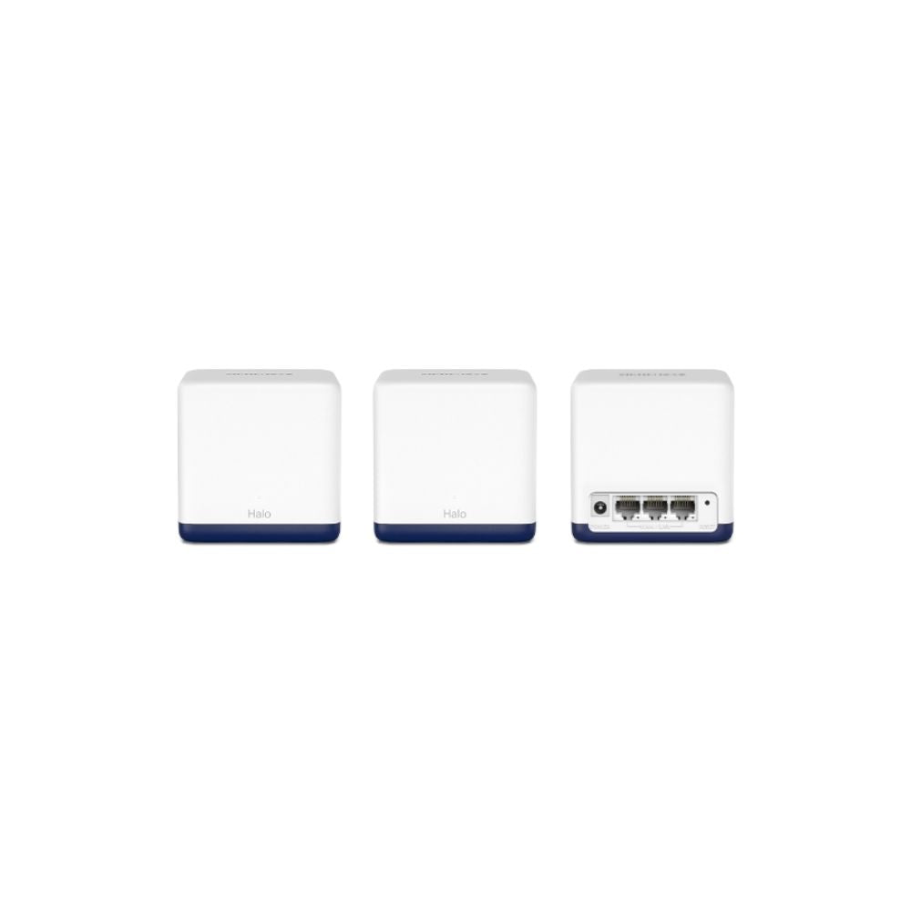 Sistema WiFi Mesh Mercusys Halo H50G (Pack 3) AC1900 Dual Band Gigabit