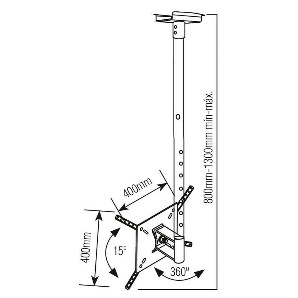 Soporte de Techo Para TV Brasforma 10/55" Prod Digi