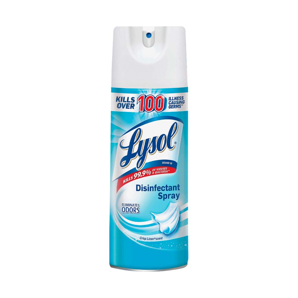 Spray Desinfectante Lysol Crisp Linen de 12oz