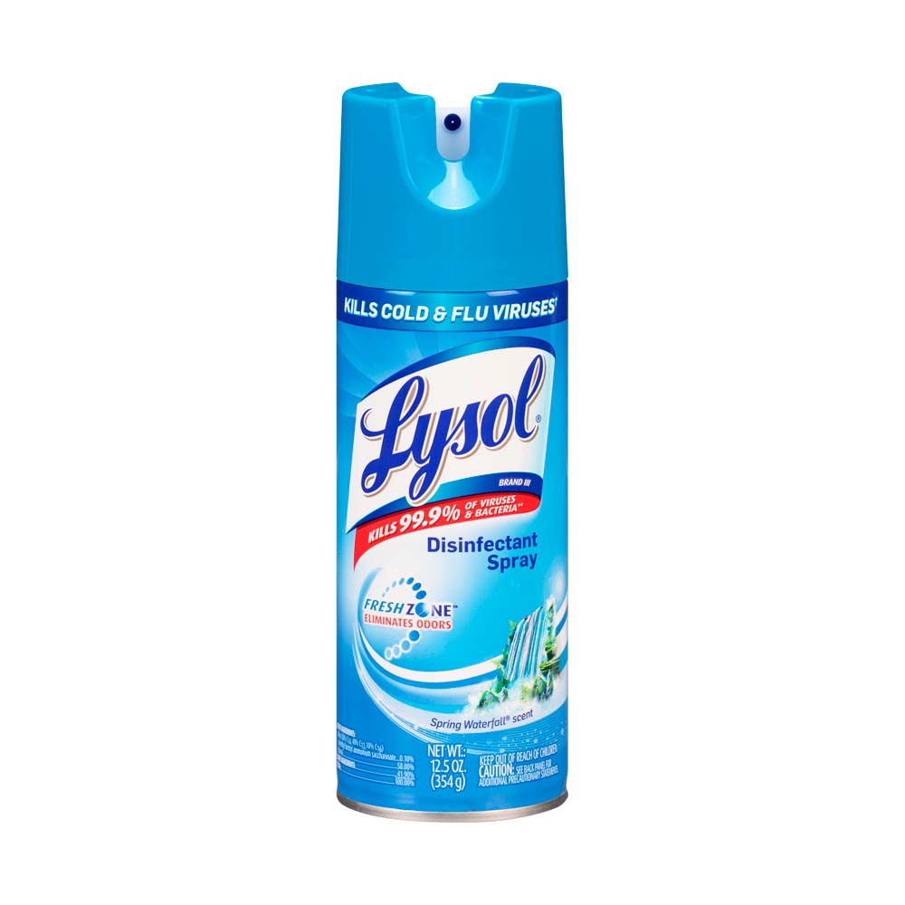 Spray Desinfectante Lysol Spring Waterfall 12.5oz