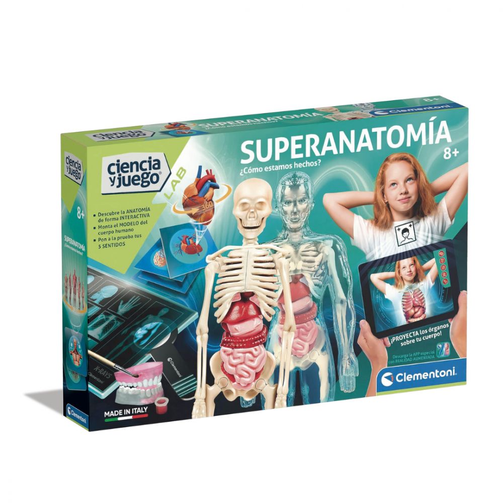 Super Anatomia Clementoni con Realidad Aumentada AR