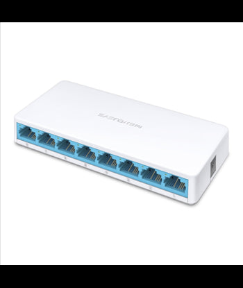 Switch Mercusys de 8 Puertos Ethernet 10 100 Mbps Codigo MS108