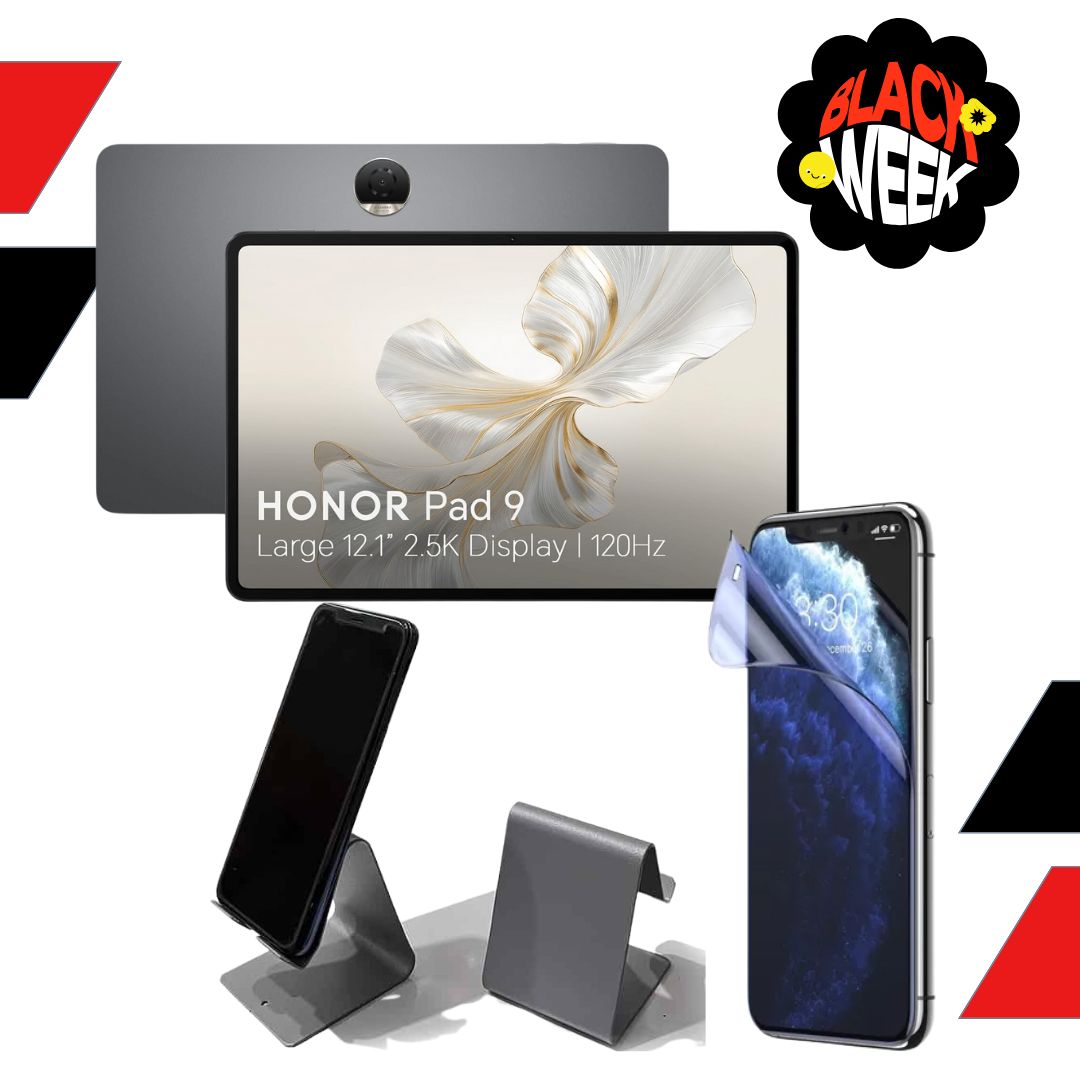 COMBO BLACK DAY  Tablet HONOR Pad 9 8GB RAM 256GB + STAND + Hidrogel