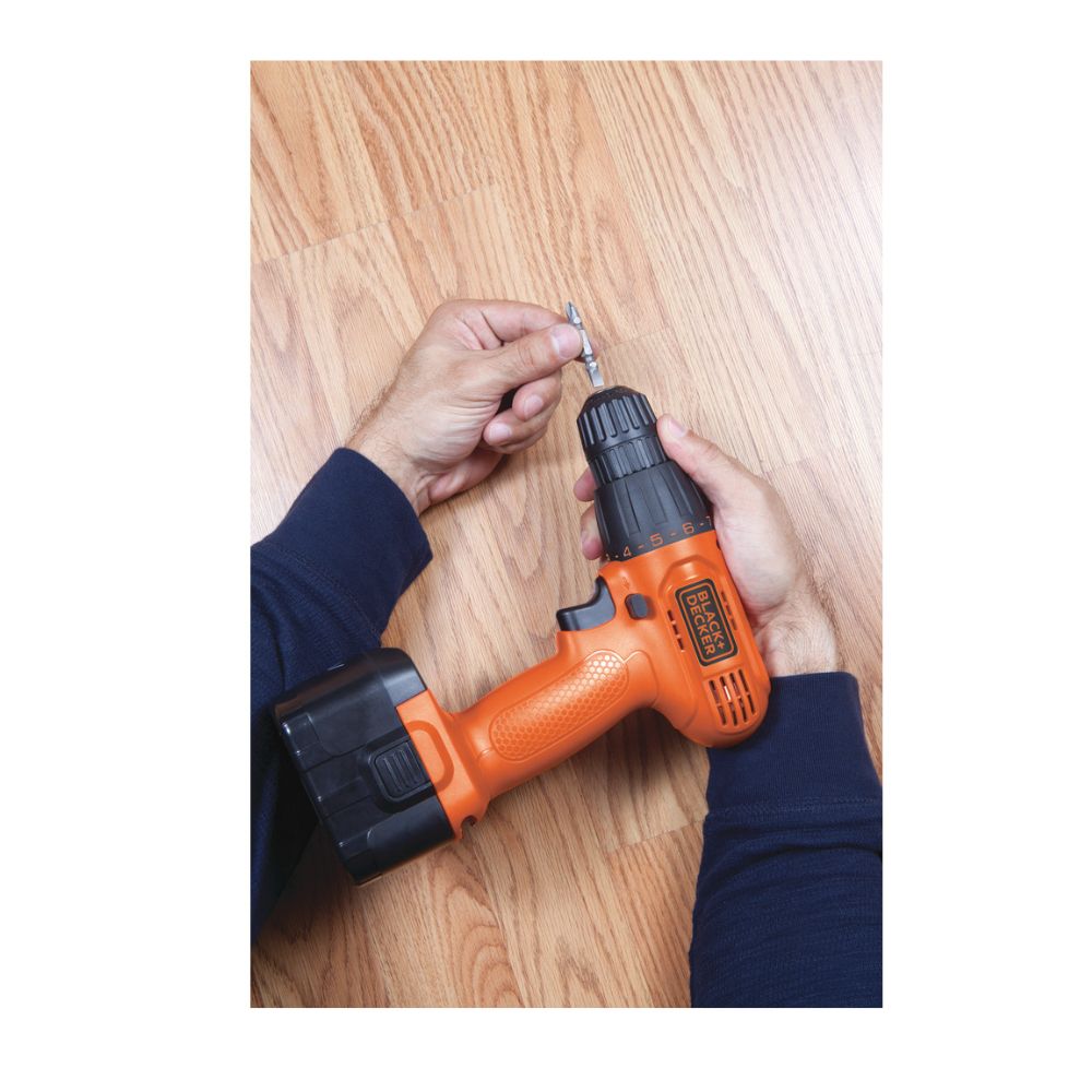 Taladro/Atornillador Black and Decker 3/8″- 12V