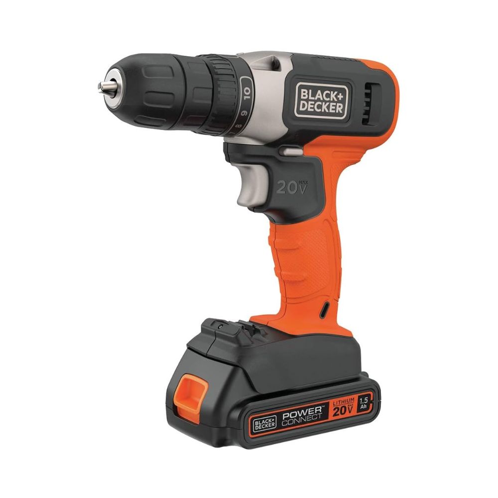 Taladro/Atornillador Black and Decker 3/8″- 20V MAX Inalámbrico