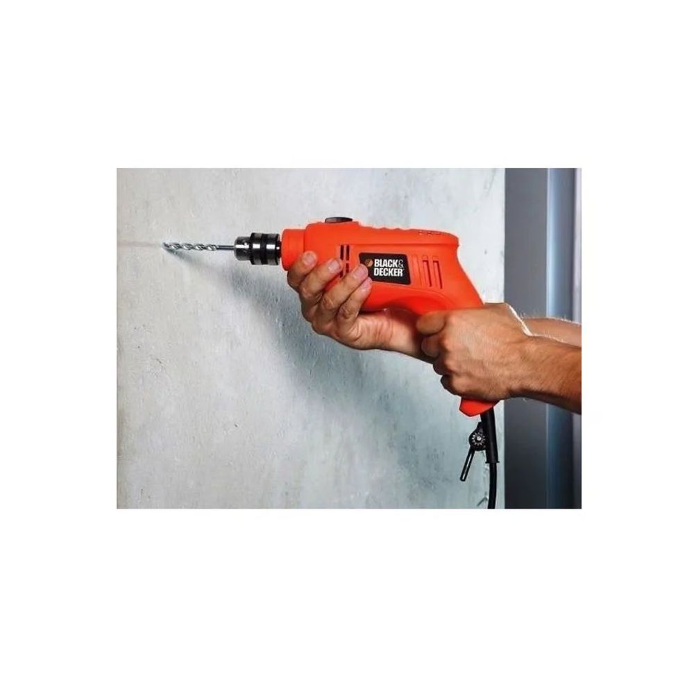 Taladro Percutor Black and Decker 3/8″- 450W