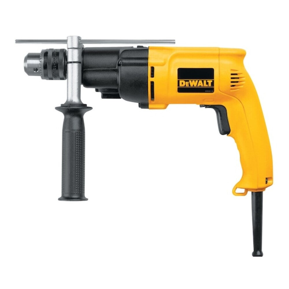 Taladro Percutor Dewalt de 1/2" 13mm 800W 2 Velocidades