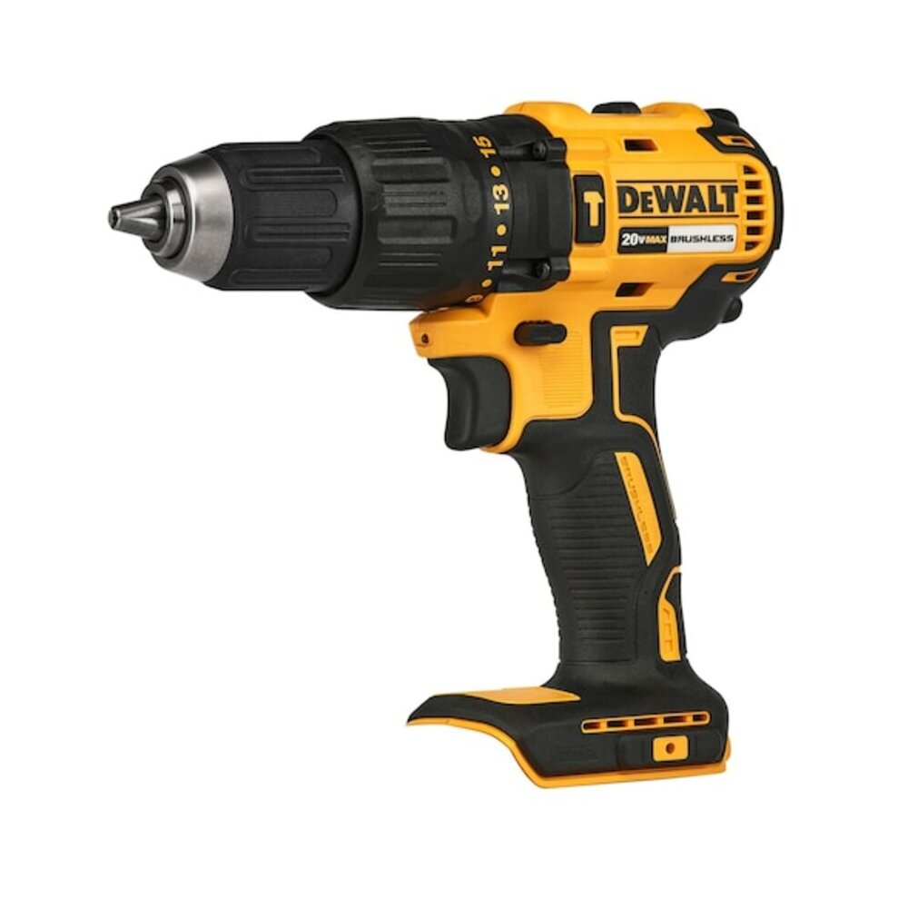 Taladro Percutor-Atornillador Dewalt de 1/2" 13mm Inalámbrico 20V MAX*