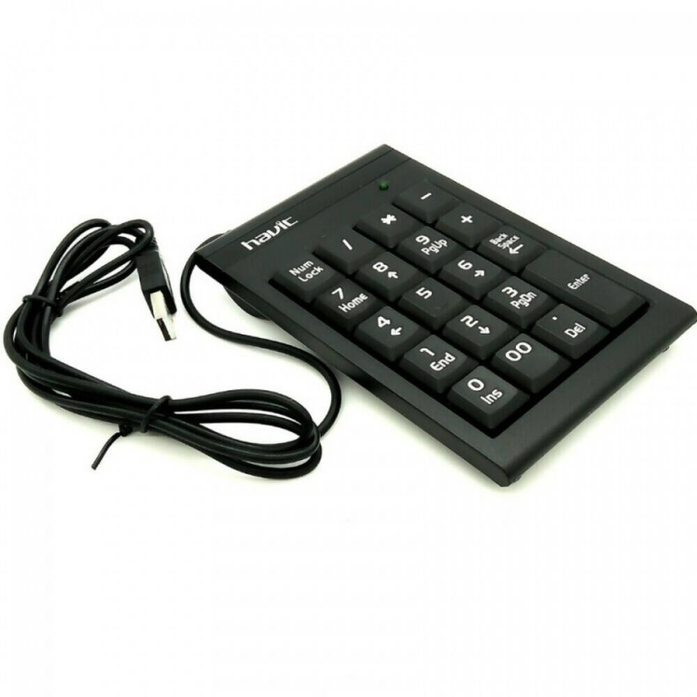 Teclado Havit Numerico Keypad USB-A de 19 teclas Codigo HV-NK01