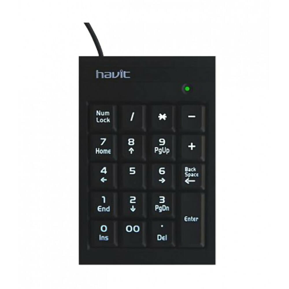 Teclado Havit Numerico Keypad USB-A de 19 teclas Codigo HV-NK01