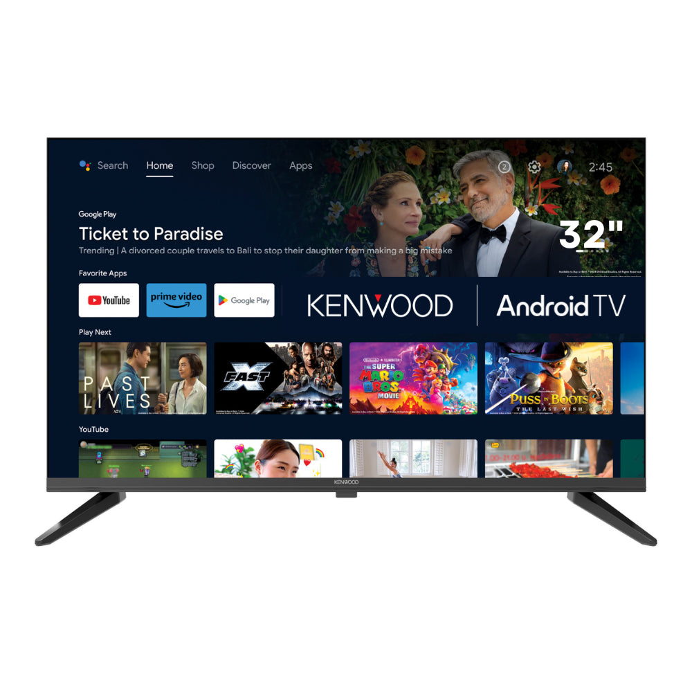 Televisión Kenwood de 32" HD Android 11