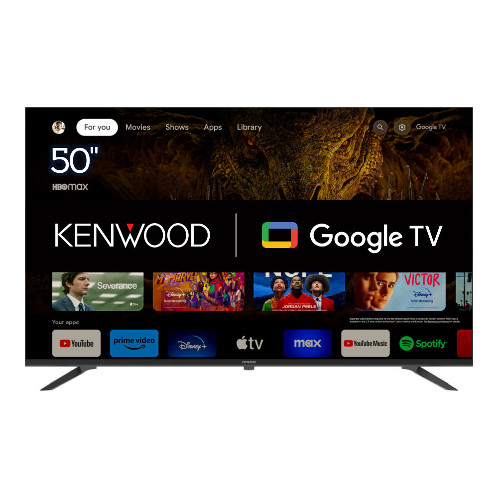 Televisor Kenwood de 50" 4K Google TV