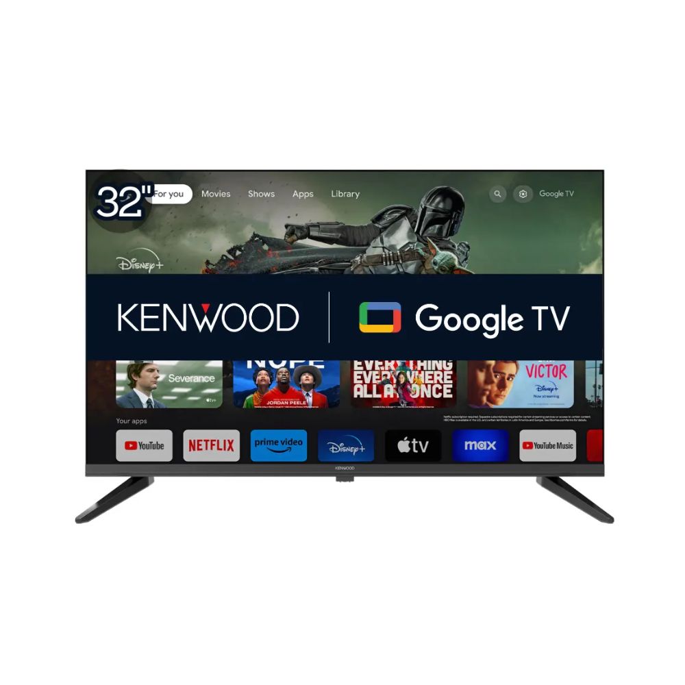 Televisor Kenwood de 32” HD Google TV