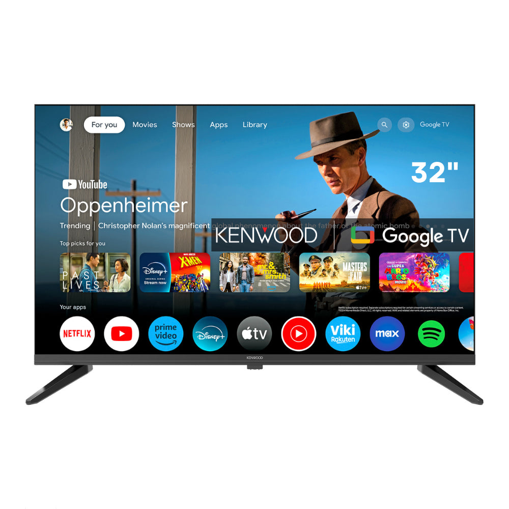 Televisor Kenwood de 32” HD Google TV