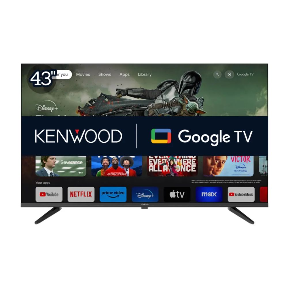 Televisor Kenwood de 43” Full HD Google TV