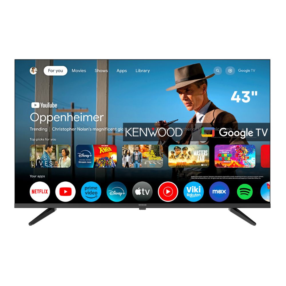 Televisor Kenwood de 43” Full HD Google TV