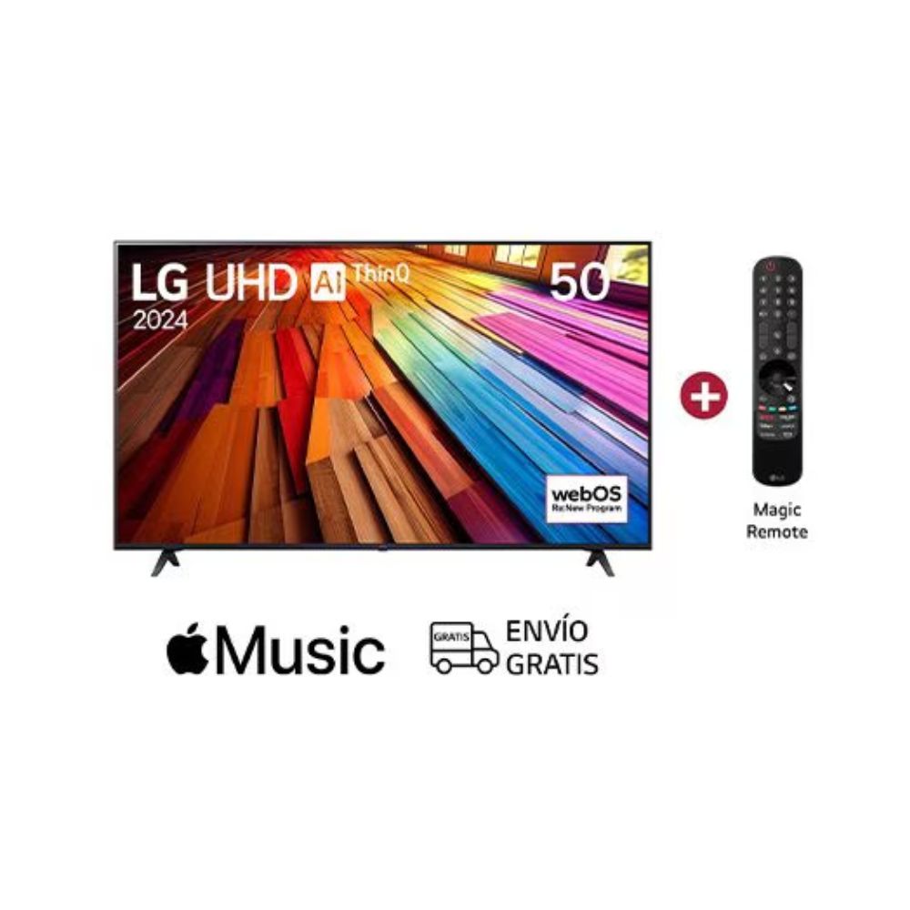 Televisor Smart LG 50 Pulgadas UHD UT80 - 50UT8050PSB