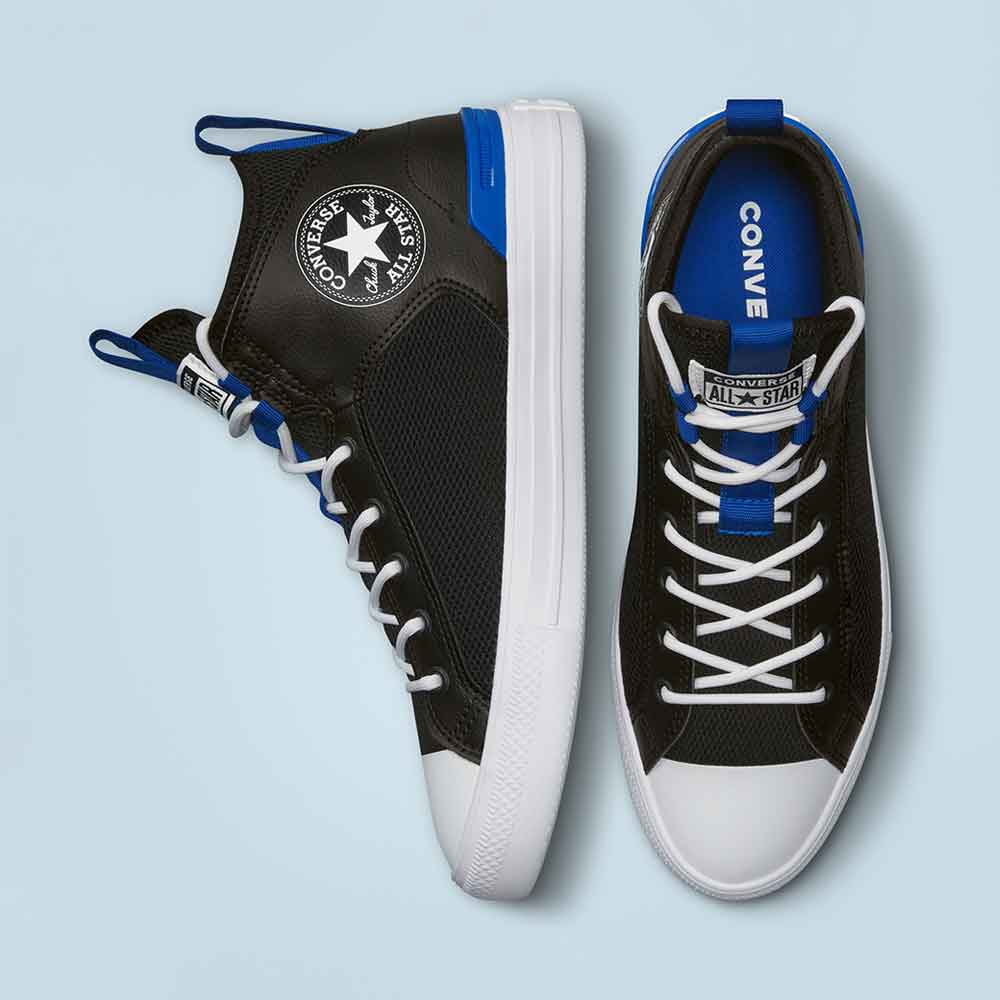 Zapatillas Converse Color Negro con Azul