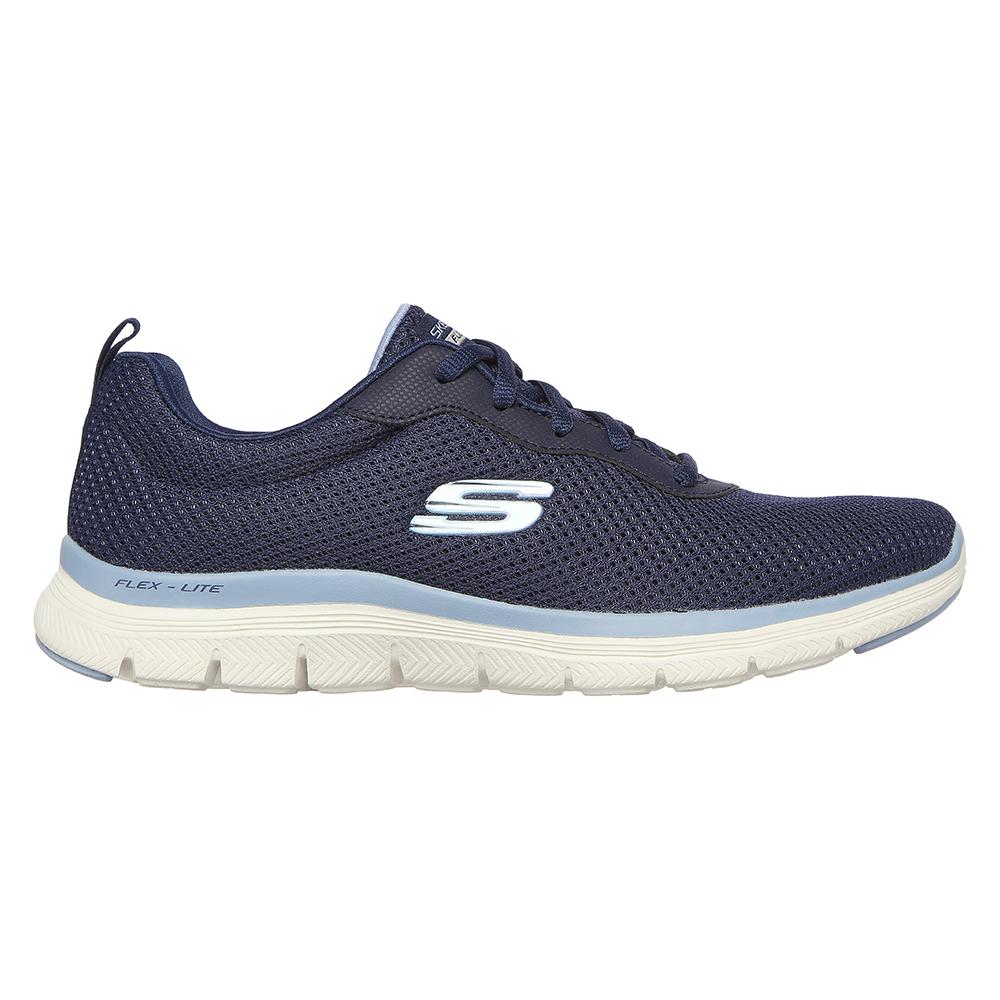 Tenis Femenino Skechers Flexappeal4.0 Azul