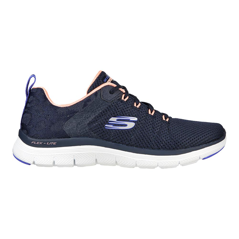 Tenis Femenino Skechers Flexappeal4.0-Elegantways Azul Marino