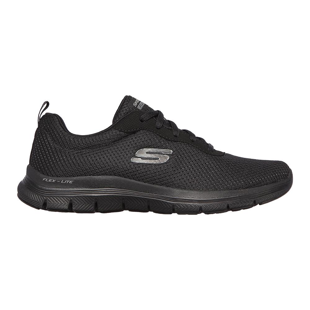 Tenis Femenino Skechers Flexappeal4.0 Suela Negra