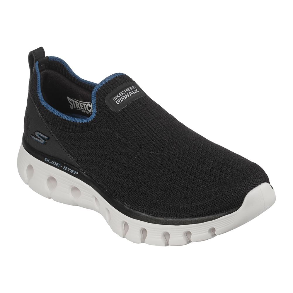 Tenis Skechers Go Walk Glide-Step Flex - Daz Suela Blanca