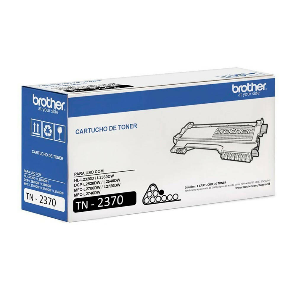 Toner para Impresora Brother TN2370 Negro