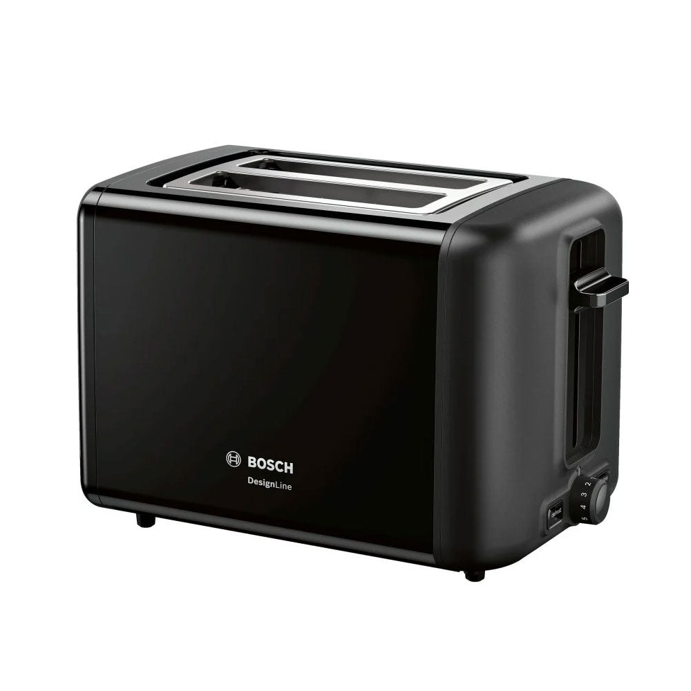 Tostador de Pan Bosch de 970w con Ranura Ancha de Color Negro