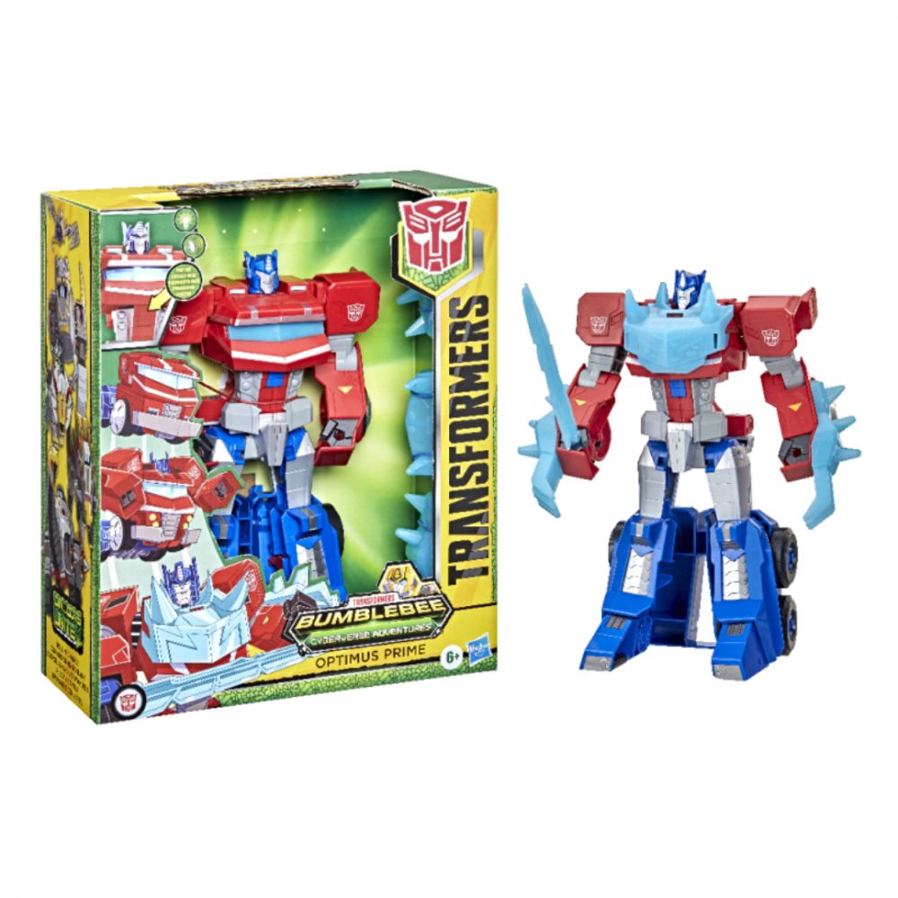 Transformer Optimus Prime Cyberverse Roll And Change