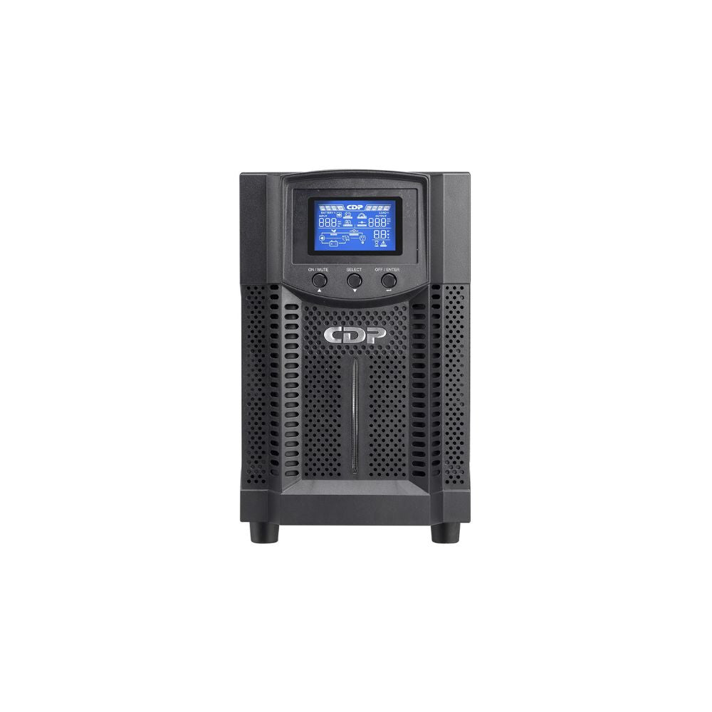 UPS Online CDP 3000VA 3000W con Pantalla LCD y 8 Salidas - UPO11-3AXi