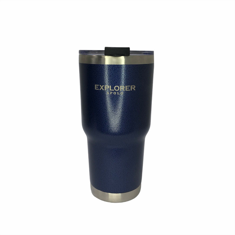 Vaso Cafetero con tapa 750ml Explorer Apolo Azul