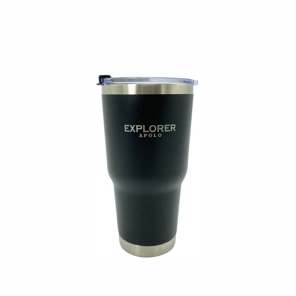 Vaso Cafetero con tapa 750ml Explorer Apolo Negro