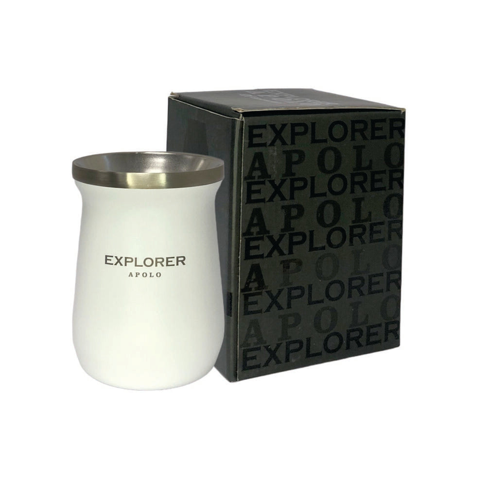 Vaso Mate 273ml Explorer Apolo Blanco