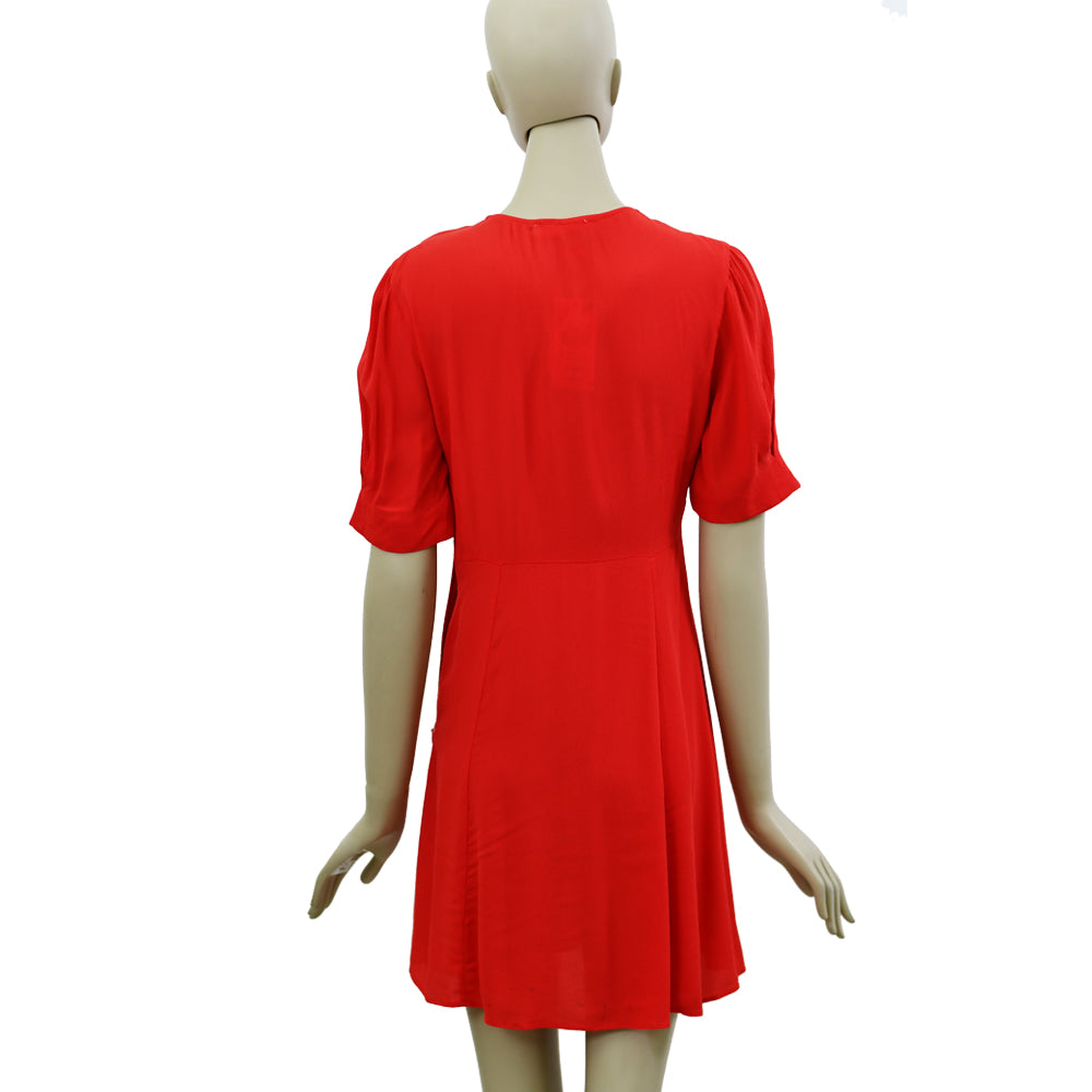 Vestido Mango en Color Rojo 37044032