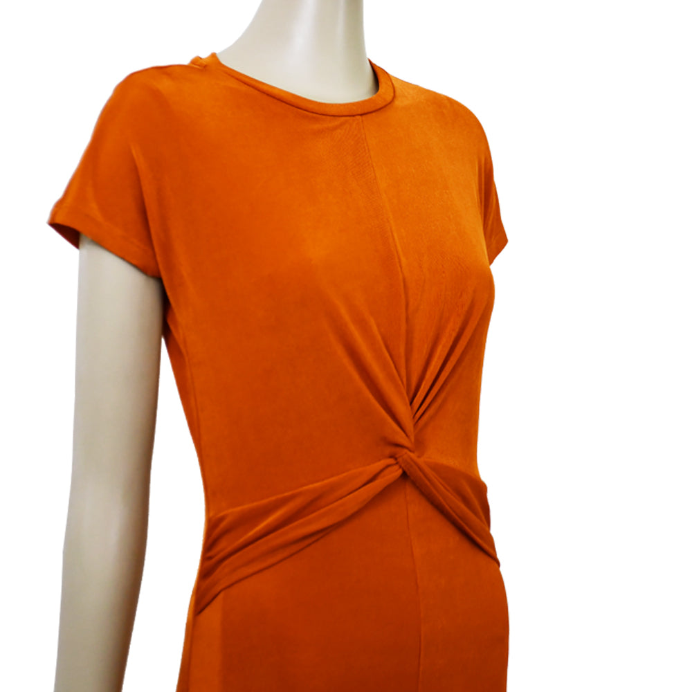 Vestido para Dama Mango Color Naranja 37095925