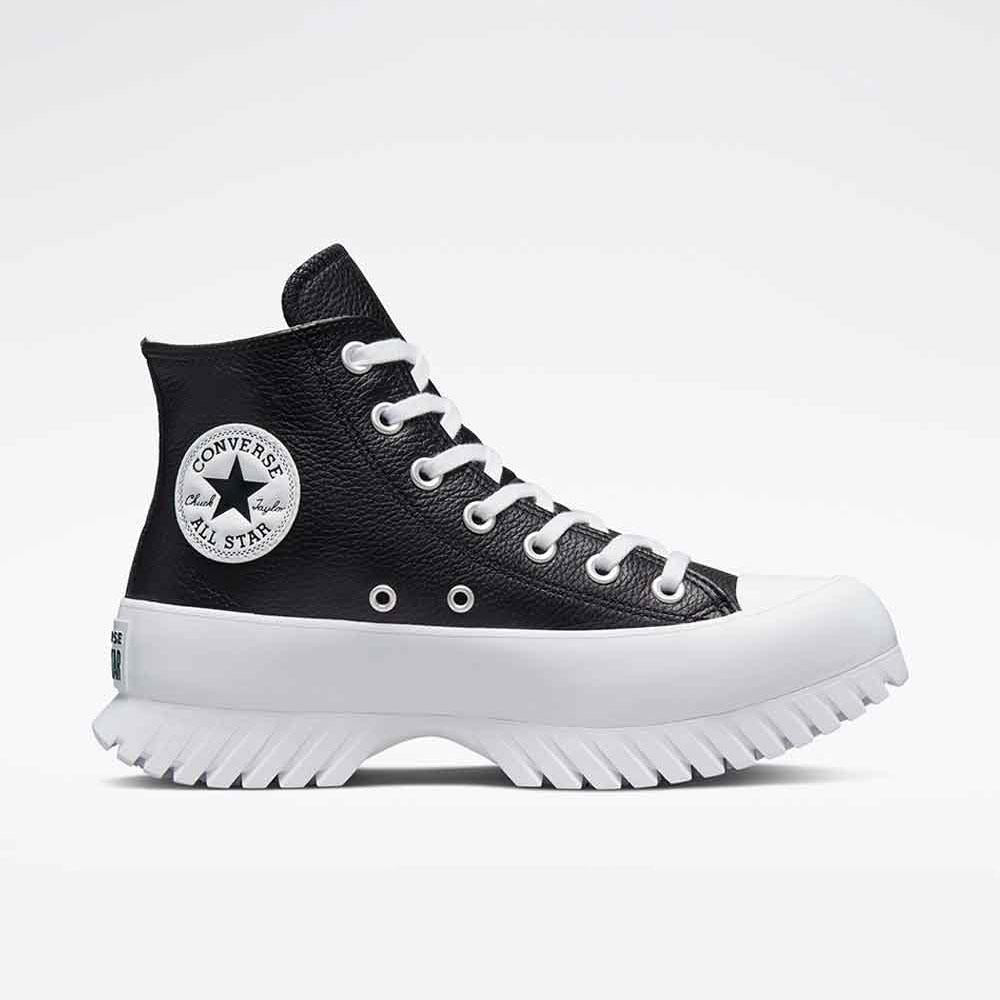 Zapatillas Converse Color Negro Con Blanco