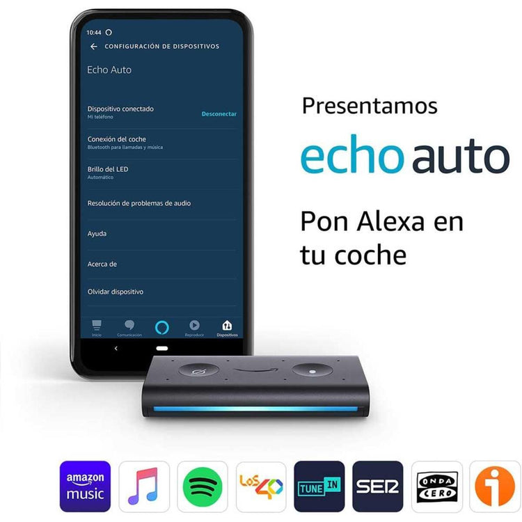 Echo Auto, el dispositivo de  que convierte el carro en un asistente  de voz - Infobae